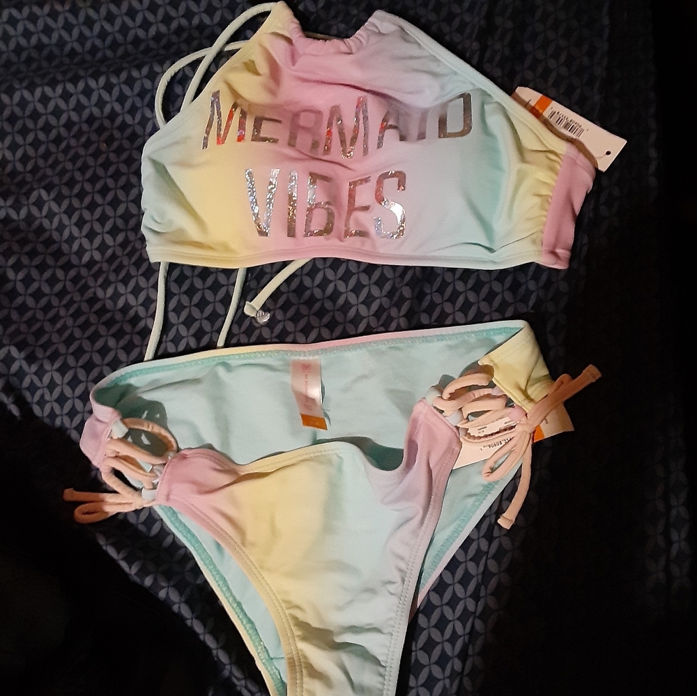Junior's  "Mermaid Vibes" Bathing Suit